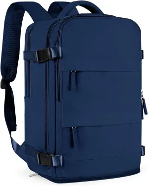 coofay Travel Backpack Carry On Backpack Personal Item Travel Bag Mochila De Viaje Carry On Backpack For Airplanes Traveling Backpack For Women Gym Backpacks College Backpacks Sapphire Blue