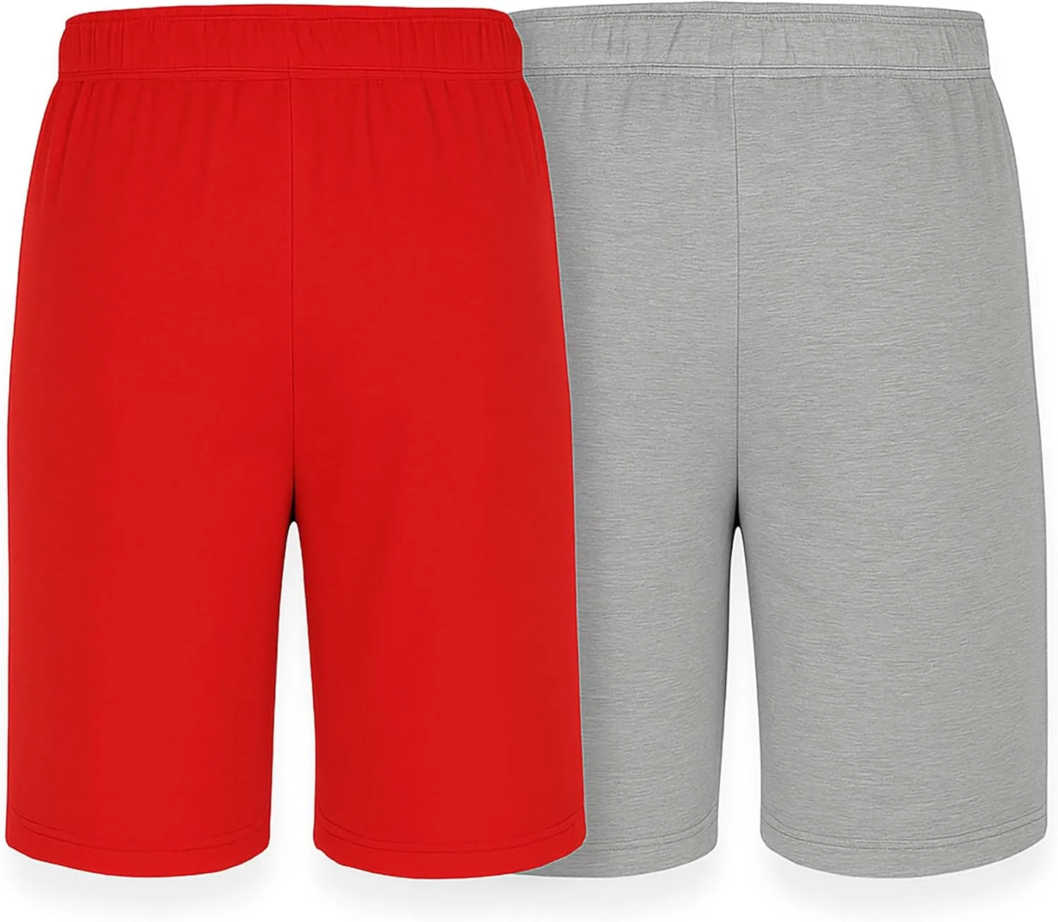 Hanes Men??s 2-Pack Sleep Shorts ?C Cotton Loungewear with 7.5" Inseam, Breathable Fit, Pantalones para Dormir