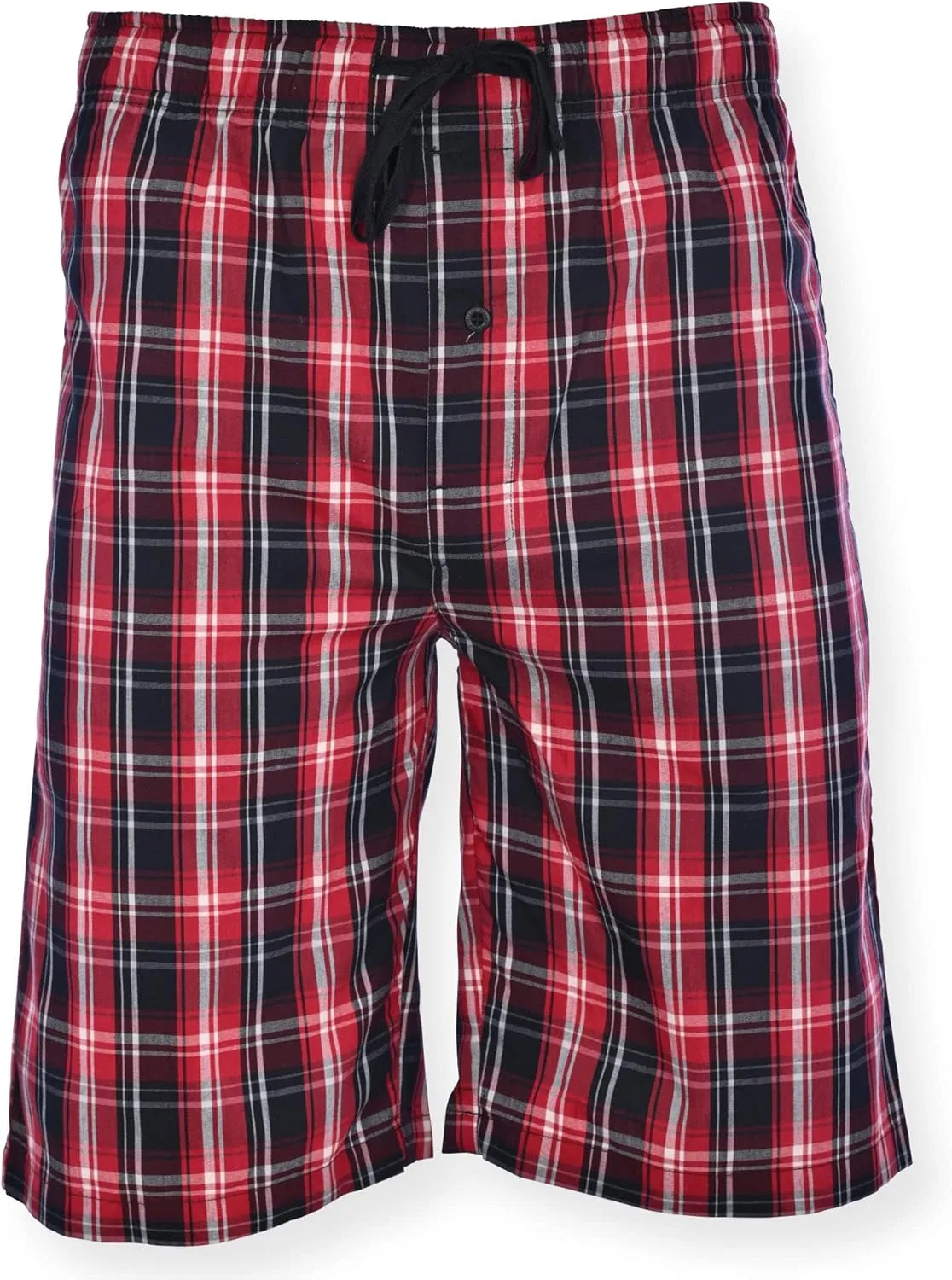 Hanes Men??s 2-Pack Woven Pajama Shorts ?C Lightweight Breathable Lounge Fit for Summer, Pantalones Cortos para Hombre 2-Pack