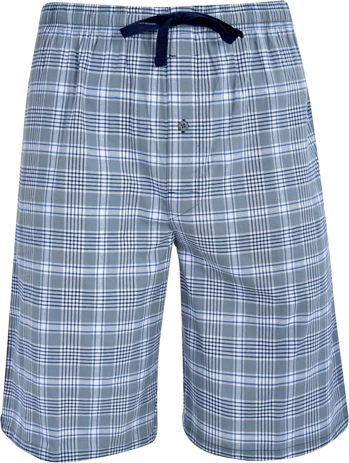 Hanes Men??s 2-Pack Woven Pajama Shorts ?C Lightweight Breathable Lounge Fit for Summer, Pantalones Cortos para Hombre 2-Pack