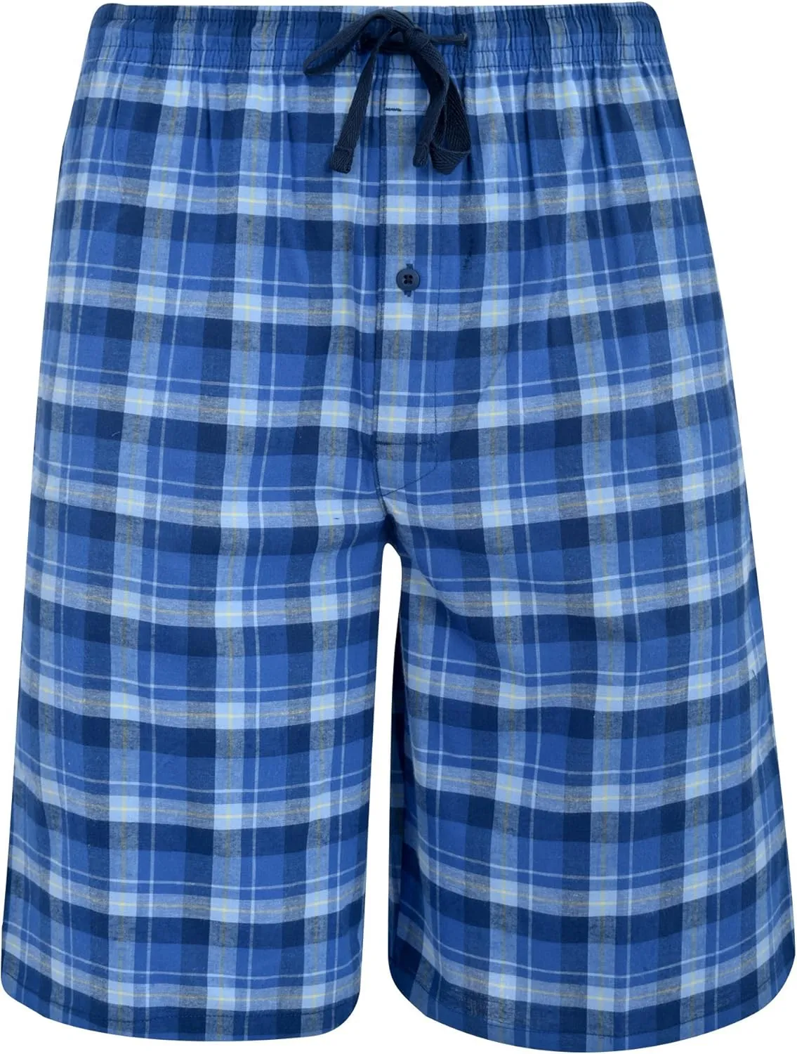 Hanes Men??s 2-Pack Woven Pajama Shorts ?C Lightweight Breathable Lounge Fit for Summer, Pantalones Cortos para Hombre 2-Pack