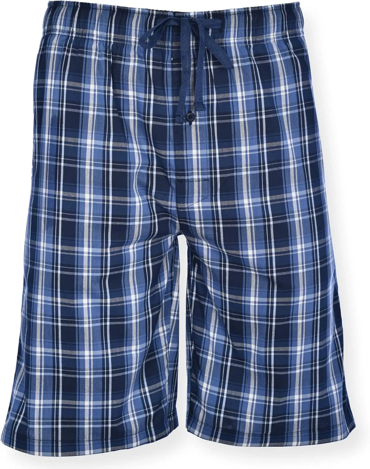 Hanes Men??s 2-Pack Woven Pajama Shorts ?C Lightweight Breathable Lounge Fit for Summer, Pantalones Cortos para Hombre 2-Pack