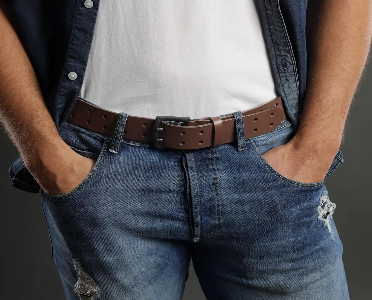 Kolossus Belt for Men - Top Grain Leather Men's Belts