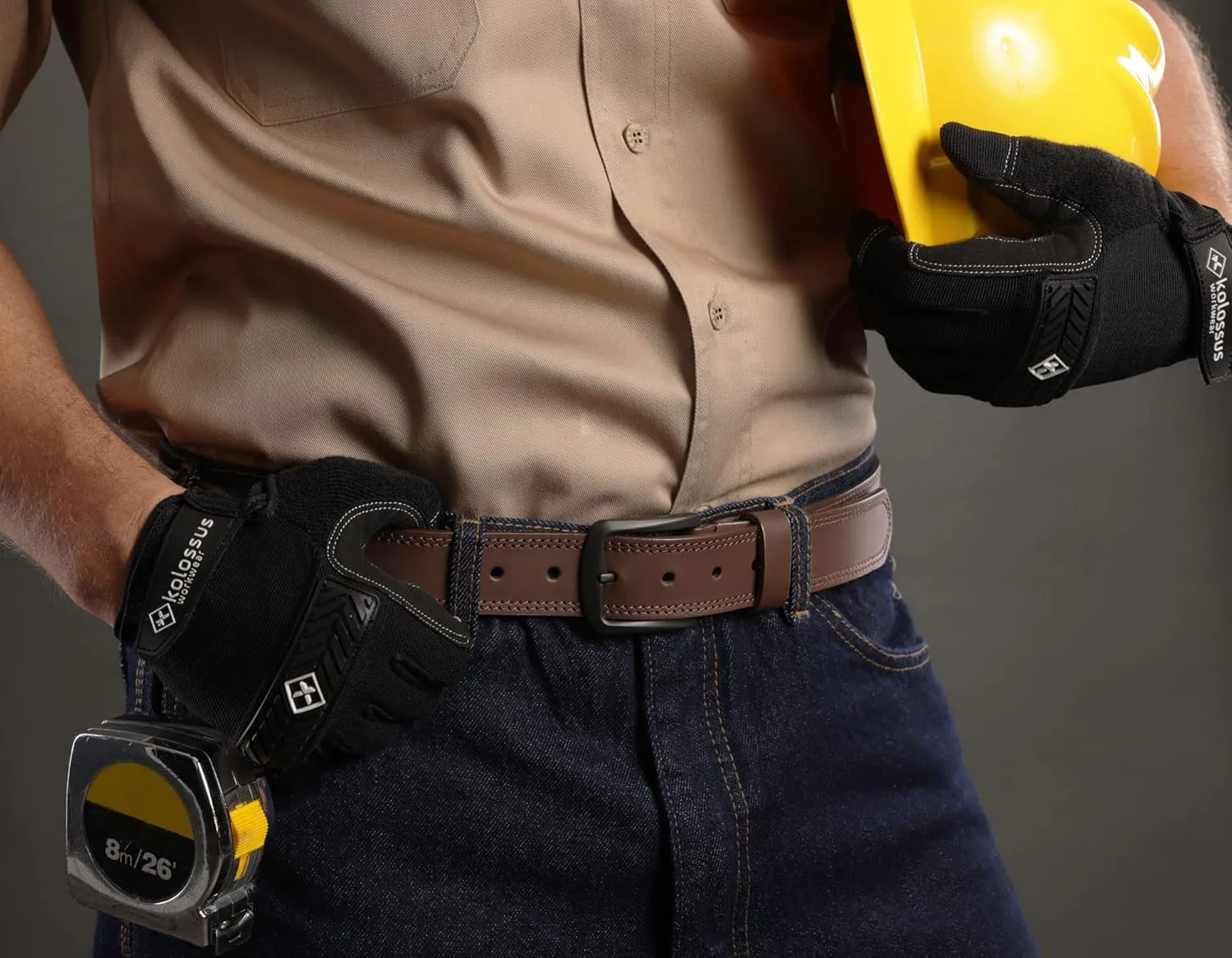 Kolossus Belt for Men - Top Grain Leather Men's Belts